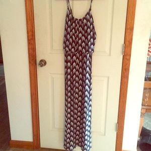 Black & White Maxi Dress